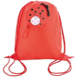 Faltbarer Rucksack (Turnbeutel) Kinder "Marienkäfer" 1 St