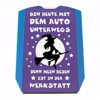 Speecheese Mein Besen ist in der Werkstatt Parkscheibe mit