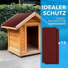 karat homeliving Trapezblech 115 x 45 cm rot