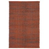 Jute & Co Teppich, Baumwolle, Orange, 60 x 140 cm