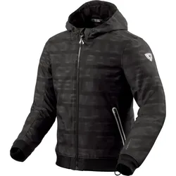 Revit Saros, Textiljacke - Schwarz/Dunkelgrau - S