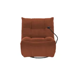 Sofa.de Relaxsessel Tokyo Kunstleder 87 x 91 x 106 cm Rot mit Relaxfunktion