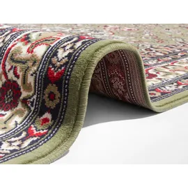 HANSE HOME Nouristan Mirkan Orient Teppich Parun Täbriz Grün, 80x250cm
