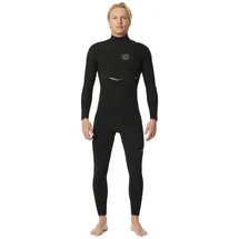 Rip Curl E Bomb 4/3 Mm Gb Stmr Langarm-neoprenanzug Ohne Reißverschluss - Black - L