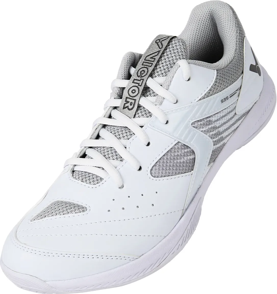 Herren Hallenschuhe Victor  S35  EUR 44 - Weiß