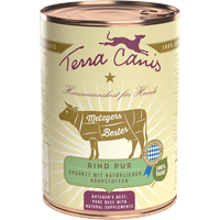 Terra Canis Metzgers Bestes Rind pur 12 x 400 g