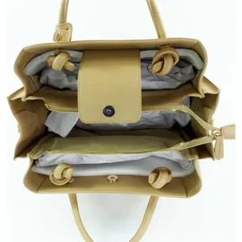 Valentino Alexia Summer Shopper Synthetik Braun/Weiß