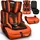 KIDUKU Autokindersitz braun/orange