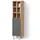 livinity Fucino Midischrank 30 x 130,6 x 30 cm Anthrazit