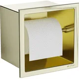 Mexen X-Wall-P Toilettenpapierhalter, gebürstetes Gold - 1953
