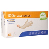 100 Medi-Inn® PS Handschuhe, Vinyl puderfrei Comfort Größe XL