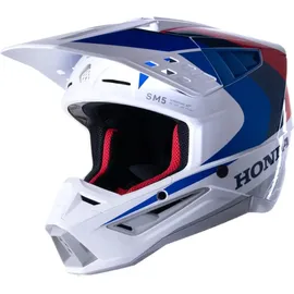 Alpinestars S-M5 Weiß/Blau/Rot S