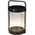 Konstsmide LED-Solarlaterne Crotone Schwarz 30 cm x 17 cm x 15 cm