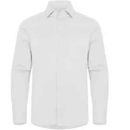 New Wave CLIQUE Stretch Poloshirt - weiß 3XL