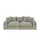 Smart Big Sofa Lionore Cordstoff natur