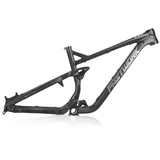 HIMALO 27,5/29er MTB-Rahmen DH Softtail Mountainbike-Federungsrahmen 150mm Federweg 15.5''/17''/18'' Aluminiumlegierung Scheibenbremsrahmen Steckachse 12x148mm Boost