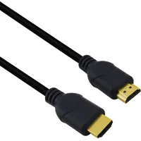 Helos Anschlusskabel, HDMI Stecker/Stecker, 4K, 3,0m, schwarz