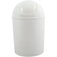 MSV Schwingdeckeleimer 5 l Weiß