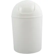 MSV Schwingdeckeleimer 5 l Weiß