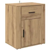 VidaXL Nachttisch Eiche handwerklich 50 x 36 x 60