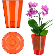 Kadax Orchideentopf Ø 12,7 x 16,3 cm Rot