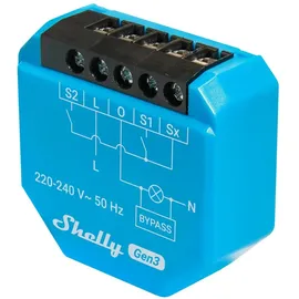 Shelly Unterputz Schalter 1L Gen3