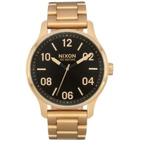 Nixon Unisex Erwachsene Analog Quarz Uhr mit Edelstahl Armband A1242-513-00