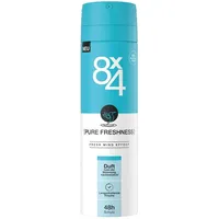 8X4 Deospray Pure Freshness 6 x 150 ml