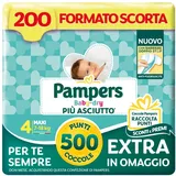 Pampers Baby Dry Maxi Größe 4 (7-18 kg), 200 Windeln + 500 extra Kuschelpunkte gratis