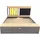 Axi Sandkasten Kitty mit Tic Tac Toe Grau/Braun