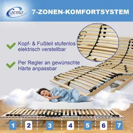 Coemo Ergo KF Motor-Lattenrost 100 x 200 cm