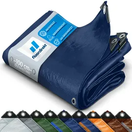 Floordirekt Abdeckplane 6 x 10 m Blau