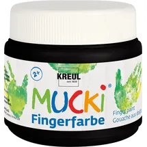 Kreul Mucki Fingerfarbe 150 ml schwarz