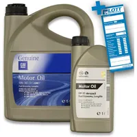 6L ORIGINAL Opel GM Motoröl 5W-30 Dexos 2 Longlife 5W30 Motorenöl Ö