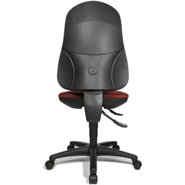 TOPSTAR Support SY Stoff ohne Armlehnen bordeaux/schwarz