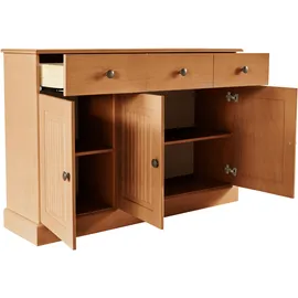 OTTO home Sideboard Liotta 118 x 80 x 34 cm Beige