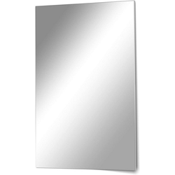 Your-Homestyle Wandspiegel Kristallspiegel ohne Rahmen, rahmenloser Kristallspiegel ohne Facette Mirror Spiegel zum Aufhängen incl. Befestigungsmaterial Made in Germany rechteckig - 30 cm x 40 cm