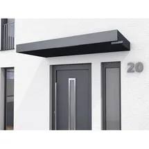 Gutta Rechteckvordach BS Plus 200 x 90 cm anthrazit