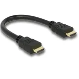 Delock 83352 High-Speed-HDMI-Kabel mit Ethernet 0,25m