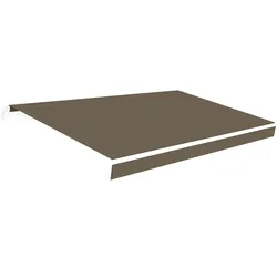 WASABI Plane für Markise 3x2 Taupe Polyester 280 gr/m2 – UV-Schutz – Rollbare Stoff 283x200cm – Ersatz für Terrasse und Garten-Markisen