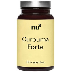 nu3 Curcuma Forte - Jetzt 20% sparen mit dem Code 'Drinknu3At'* Kapseln 60 St 60 St Kapseln