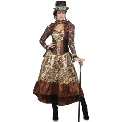 Edles Steampunk Damenkostüm Amalia - 40