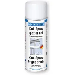 WEICON Zink-Spray spezial hell, kathodischer Korrosionsschutz mit Zulassung für den Lebensmittelbereich, 400 ml
