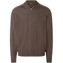 Maerz Muenchen Strickjacke MAERZ MUENCHEN "Maerz Muenchen 585600 Strickjacke Herren Bekleidung", Herren, Gr. 48, braun, 100% Wolle (Merino), Strickjacken Strickjacke