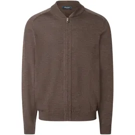 Maerz Muenchen Strickjacke MAERZ MUENCHEN "Maerz Muenchen 585600 Strickjacke Herren Bekleidung", Herren, Gr. 48, braun, 100% Wolle (Merino), Strickjacken Strickjacke