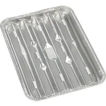 Papstar Starpak Grillschalen, Alu eckig 1,4 cm x 16,3 cm x 22,7 cm
