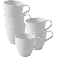 Villeroy & Boch Kaffeetasse 0,15 l Weiß 6 St.