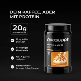 Neosupps Protein Iced Coffee Caramel Macchiato Cookies 500 g