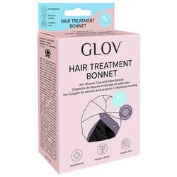 GLOV Hair Bonnet Hair Treatment Bonnet - Black