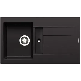 PYRAMIS Pyragranitespüle Athlos 1 1/4B 1D 86 cm x 50 cm Volcano